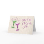 Girl's Night Out Invitation cards