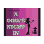 Girls Night - Postcard Invitation