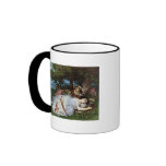 Girls on the Banks of the Seine, 1856-57 mugs