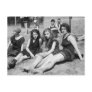 Girls on the Beach, early 1900s Post Card