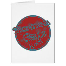 Girls Rock! Greeting Card
