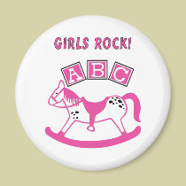 Girls Rock magnets