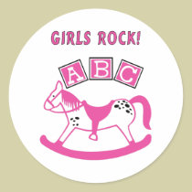 Girls Rock stickers