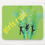 Girls Rule Mouse Pads