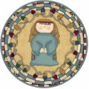 Girls Shepherd Ornament photo sculptures