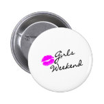 Girls Weekend (Kiss) Button