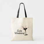 Girls Weekend (Martini 1) Canvas Bags