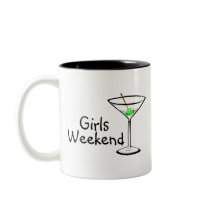 Girls Weekend Martini Mug