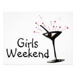 Girls Weekend Personalized Announcements