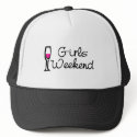 Girls Weekend (Wine) hats