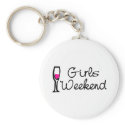 Girls Weekend (Wine) keychains