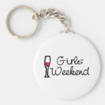Girls Weekend Wine Keychains
