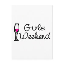 Girls Weekend (Wine) Post Cards