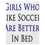 Girls Who Like Soccer Are Better In Bed flyers