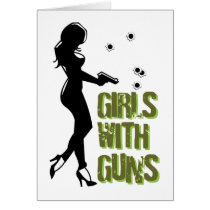 Girls With Guns Card