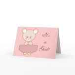 Girly Bear Cards