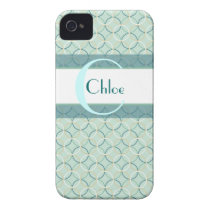 Girly Circles iPhone 4/4s Case-Mate Case
