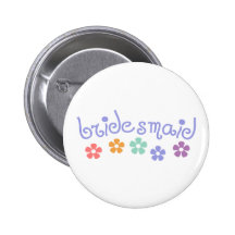 Girly-Cue Bridesmaid Pin