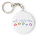 Girly-Cue Mother of Bride keychains
