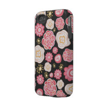Girly Floral Pattern Case Mate Iphone Barely There