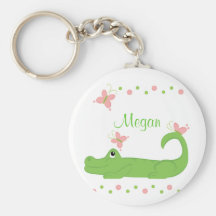 GIrly Gator Keychains