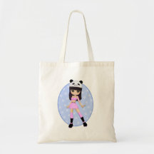 Girly Girl Debbie Party Tote Bag