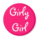 Girly Girl magnets