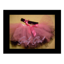 girly girl post cards
