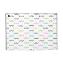 Girly moustache pattern