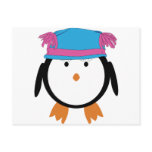 Girly Penguin postcards