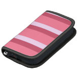 Girly Pink Horizontal Stripes Organizer