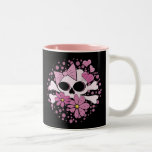 Girly Punk Skull Coffee Mugs