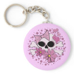 Girly Punk Skull keychains