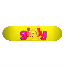 GIRLY SKATE DECK
