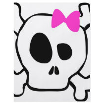 Girly skull flyer