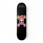 Girly Skull Skateboard