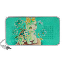 Girly Turtle Portable Speakers