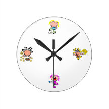 Girly Wall Clock