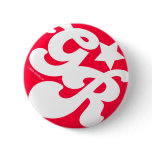 GirlzRock! GR logo Pin buttons