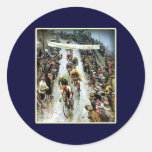 Giro 1912 Italy gifts for cyclists Round Stickers