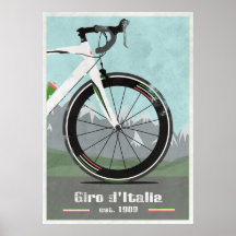 GIRO D'ITALIA BIKE PRINT