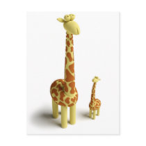 Girrafe And baby Giraffe