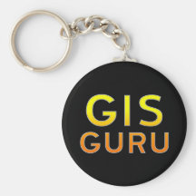 GIS Guru Keychain