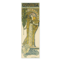 Gismonda Bookmark Business Card Template