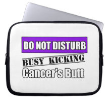 GIST Cancer Do Not Disturb Kicking Butt Laptop Sleeve