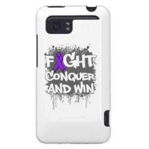 GIST Cancer Fight Conquer and Win HTC Vivid / Raider 4G Case