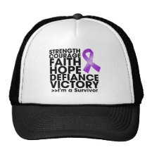 GIST Cancer Hope Strength Victory Hat