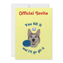 Git It Ping Pong Dog