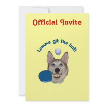 Git the Ball Ping Pong Dog