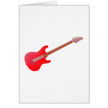 Gitarre guitar karten